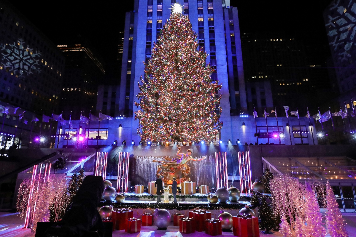 Photos Rockefeller Center Christmas Tree Lighting Whio Tv And My XXX