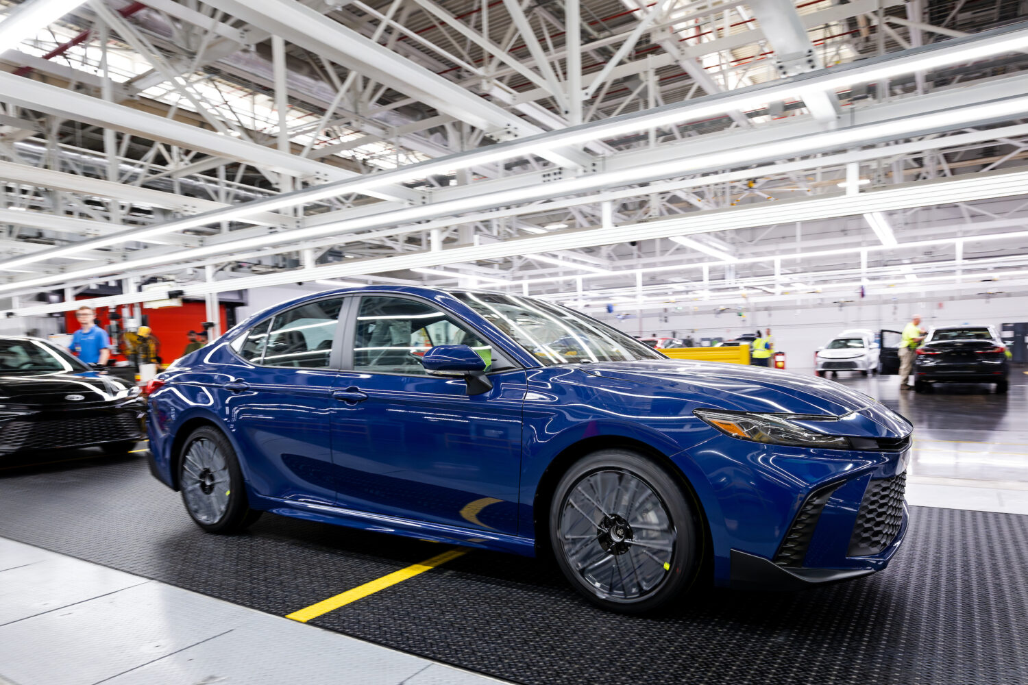 Toyota completes first 2025 Camry at Kentucky facility Odometer